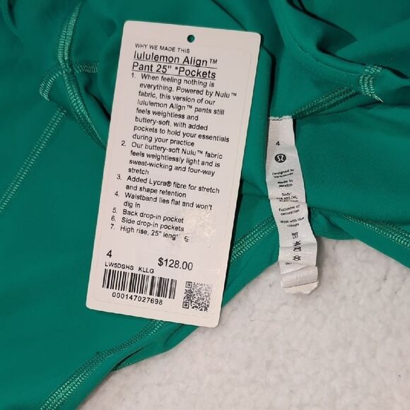 lululemon athletica Ladies Align Leggings 25" Size 4 - Picture 4 of 6